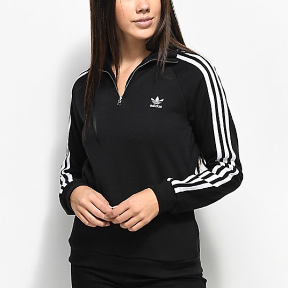 Adidas half zip sweater.